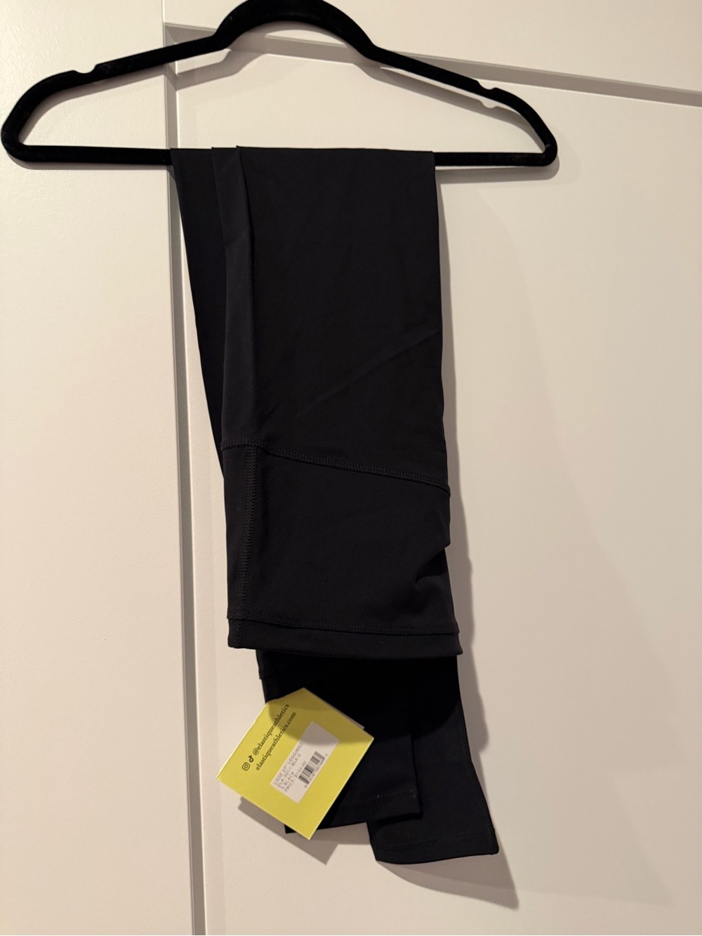 Women's Black Performance Leggings - Brand Unknown